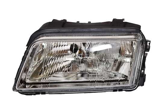 Разбор конструкции фар Audi A4 B5 дорестайл