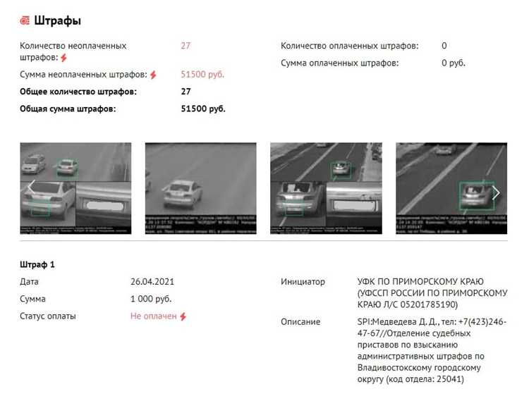 Ответственность за неоплаченные штрафы